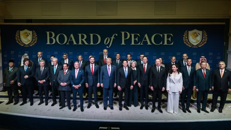 Board of Peace Gains Global Support Board of Peace Gains Global Support